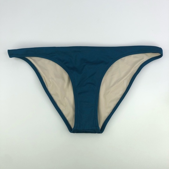 MILLY Cabana Shiny Two Piece Bikini Swim Bottom Size 10 - Picture 1 of 5
